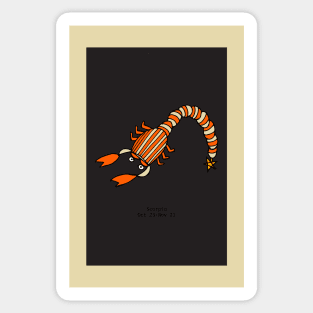 Scorpio - Zodiac Sign Sticker